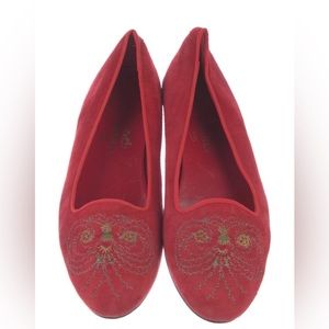 Hermès Velvet Flats